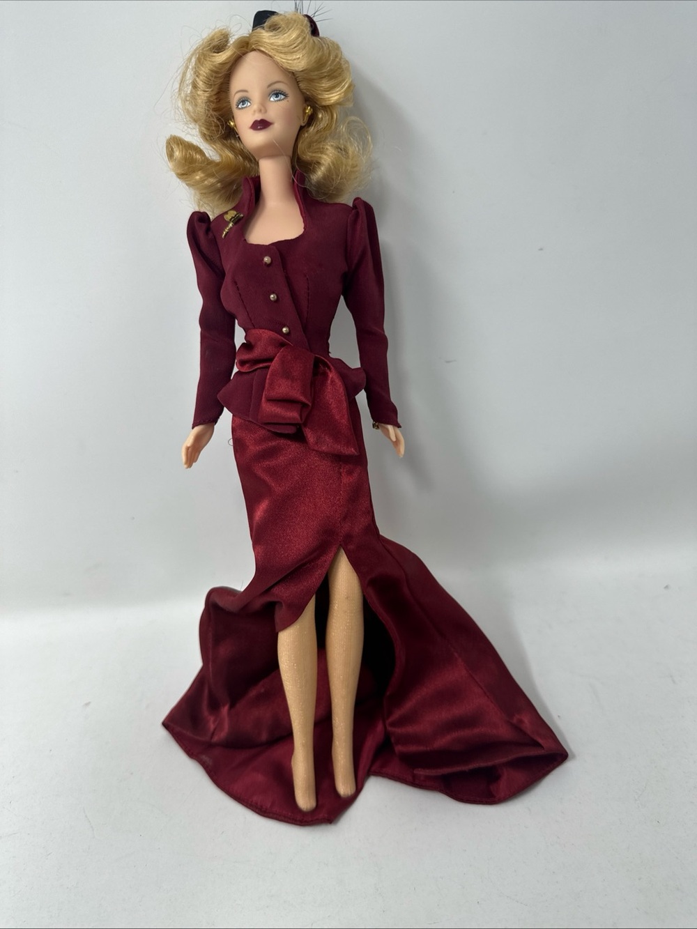 Fabulous 40S Barbie Doll From The Great Fashions Of 20Th Century Collection